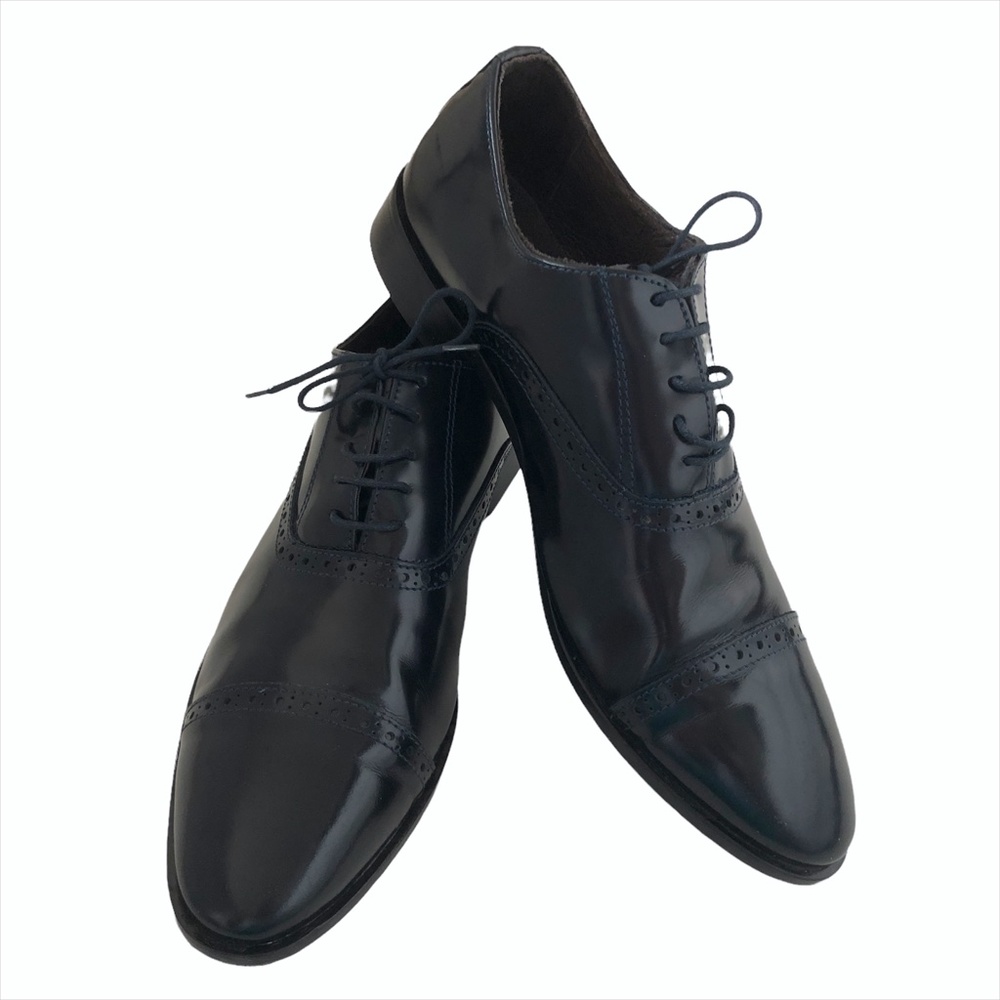 Italian Oxford Leather Formal Dress  Shoes